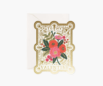 card set in vintage valentine - Piper & Chloe