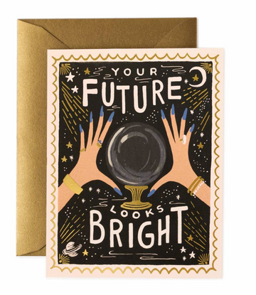 greeting card - your future looks bright - Piper & Chloe