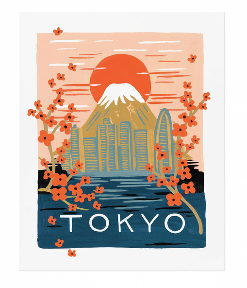 bon voyage tokyo print - Piper & Chloe