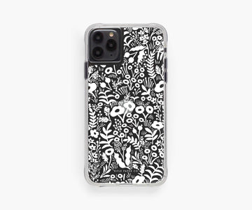 iphone case in clear tapestry lace - Piper & Chloe